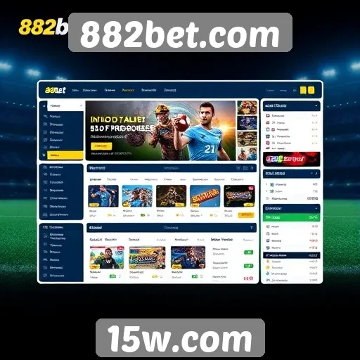 Análise da interface de usuário do 882bet.com